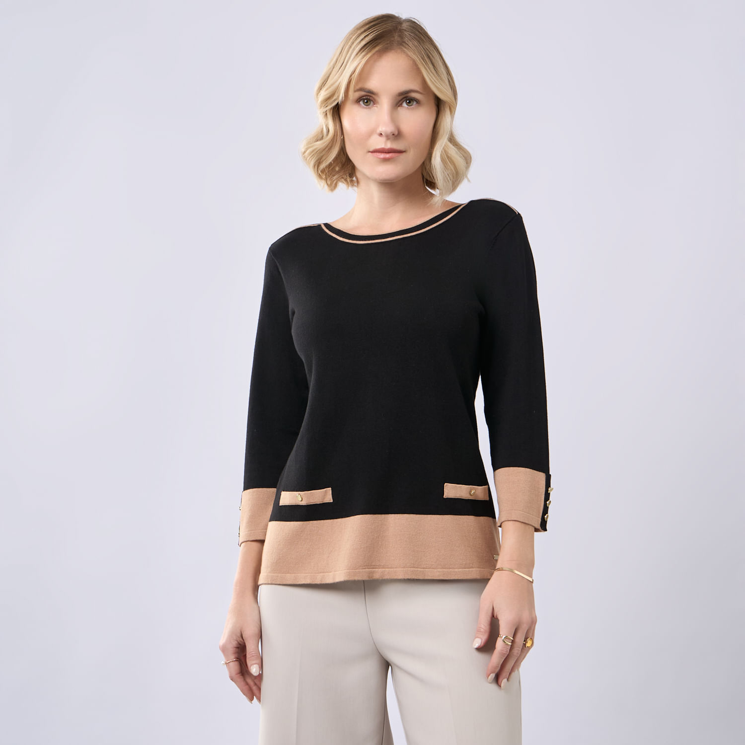 Chompa Mujer Zafin Pockets