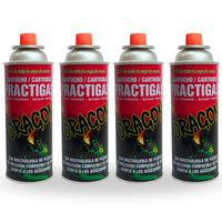 Gas Butano Ultra Refinado 485ml Larga Duración - 4 Unid
