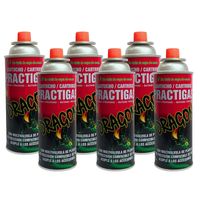 Gas Butano Ultra Refinado 485ml Larga Duración - 6 Unid