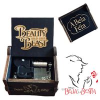 Caja de Musica Bella y Bestia Automatico de Disney Regalos para Mujer Aniversario
