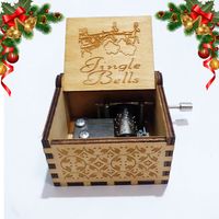 Cajita Musical Navideña Jingle Bells Regalo de Navidad