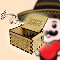 Cajita Musical Cielito Lindo Canta y No Llores Regalo de Cumpleaños Serenata Novios