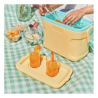 COOLER PASSION AMARILLO CON CINTA 8 LT