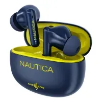 AUDIFONOS INALAMBRICOS NAUTICA HYBRID T680 AZUL CON AMARILLO
