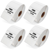 Etiqueta Termica Adhesiva 5x3cm Pack 4 Rollos