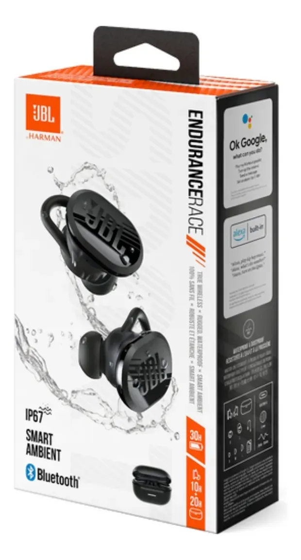Audifono Jbl Endurance Race Tws Deportivos Ip67 Original