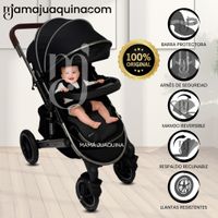 Coche Cuna para Bebés «BEVERLY» Edición Limitada Negro