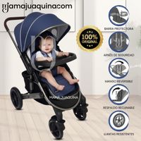 Coche Cuna para Bebés «BEVERLY» Edición Limitada Azul