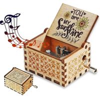 Caja Musical You Are My Sunshine Tu Eres Mi Sol Regalo de Cumpleaños Aniversario