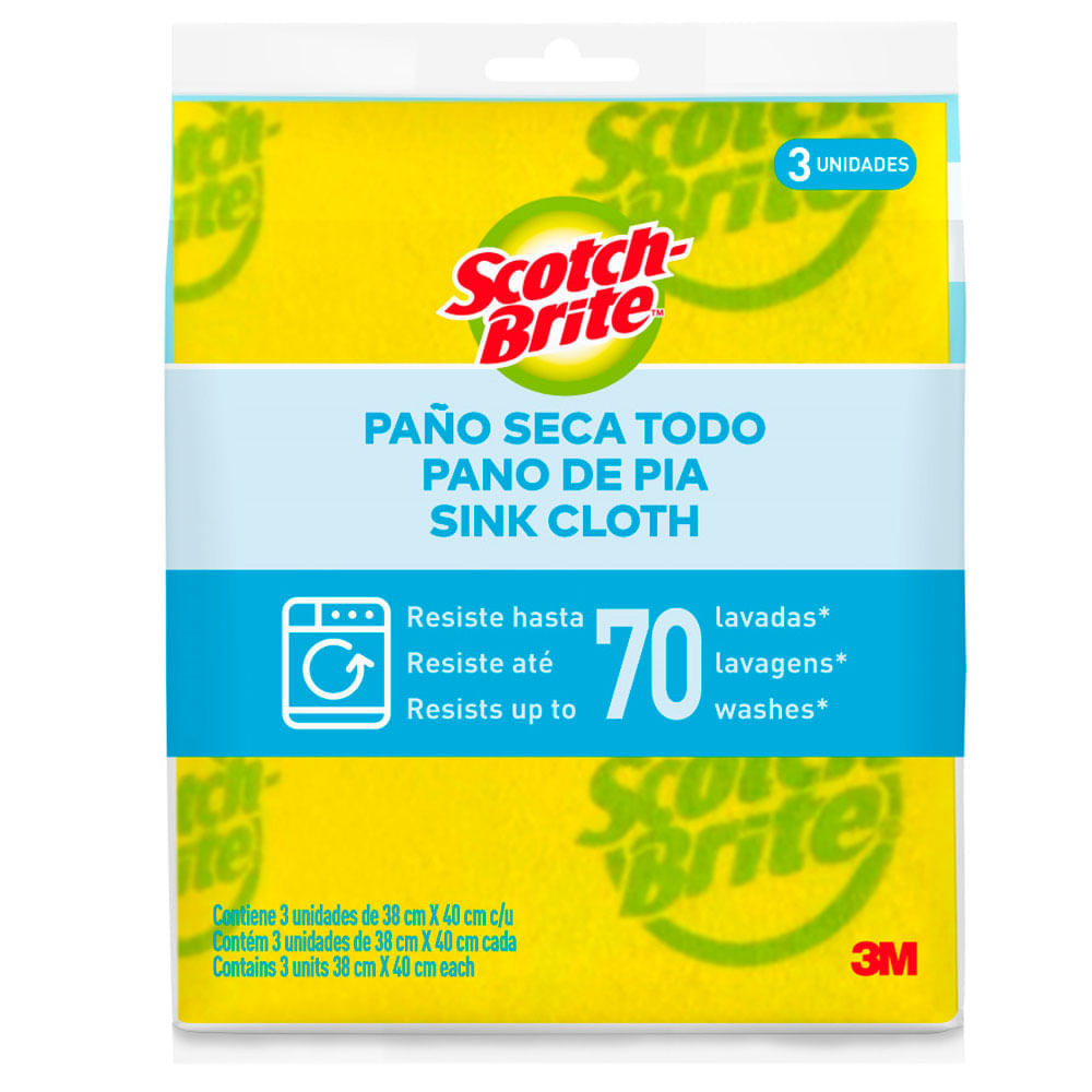 Paño Secatodo SCOTCH-BRITE x3un