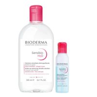 Duo perfecto post verano facial: sensibio H2O 500ML + sensibio eyes 125ML