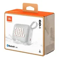 JBL Go 4 Parlante Bluetooth 5.3 Portatil Acuatico IPX67 Extra Bass Color Blanco