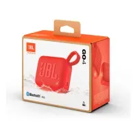 JBL Go 4 Parlante Bluetooth 5.3 Portatil Acuatico IPX67 Extra Bass Color Rojo