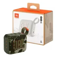 JBL Go 4 Parlante Bluetooth 5.3 Portatil Acuatico IPX67 Extra Bass Color Camuflado