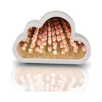 Lampara Led Diseño Tulipanes Infinitos Rosado