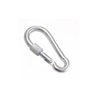 Gancho de Metal con Arnés De Seguridad 10cm Con Seguro