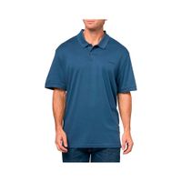 Polo con Cuello Calvin Klein Hombre Blue Talla M