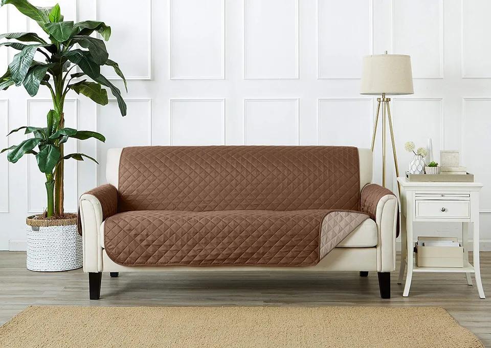 Funda para Muebles de 3 personas color Marrón