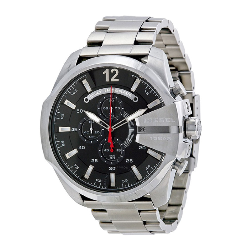 Diesel Reloj Diesel Mega Chief DZ4308 para Caballero Black and Silver