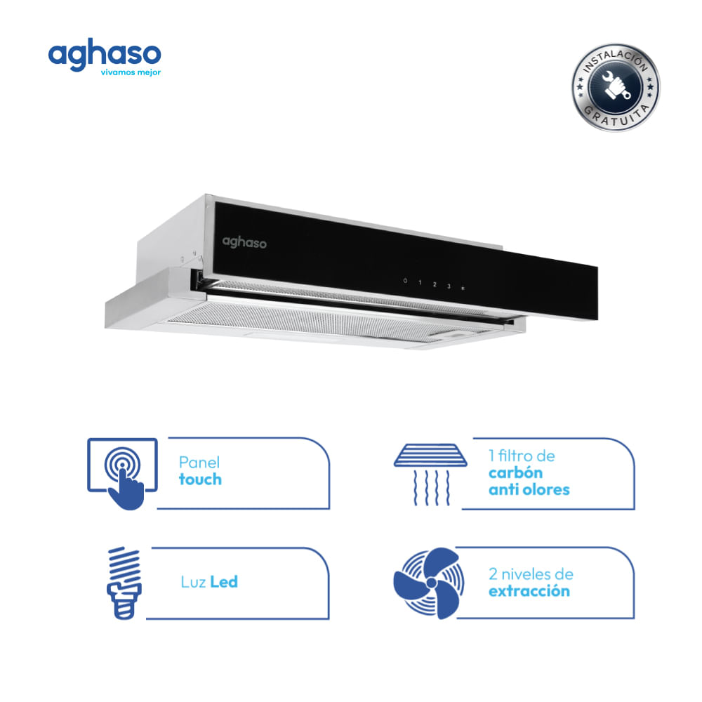 CAMPANA AGHASO EXTRAIBLE PREMIUM