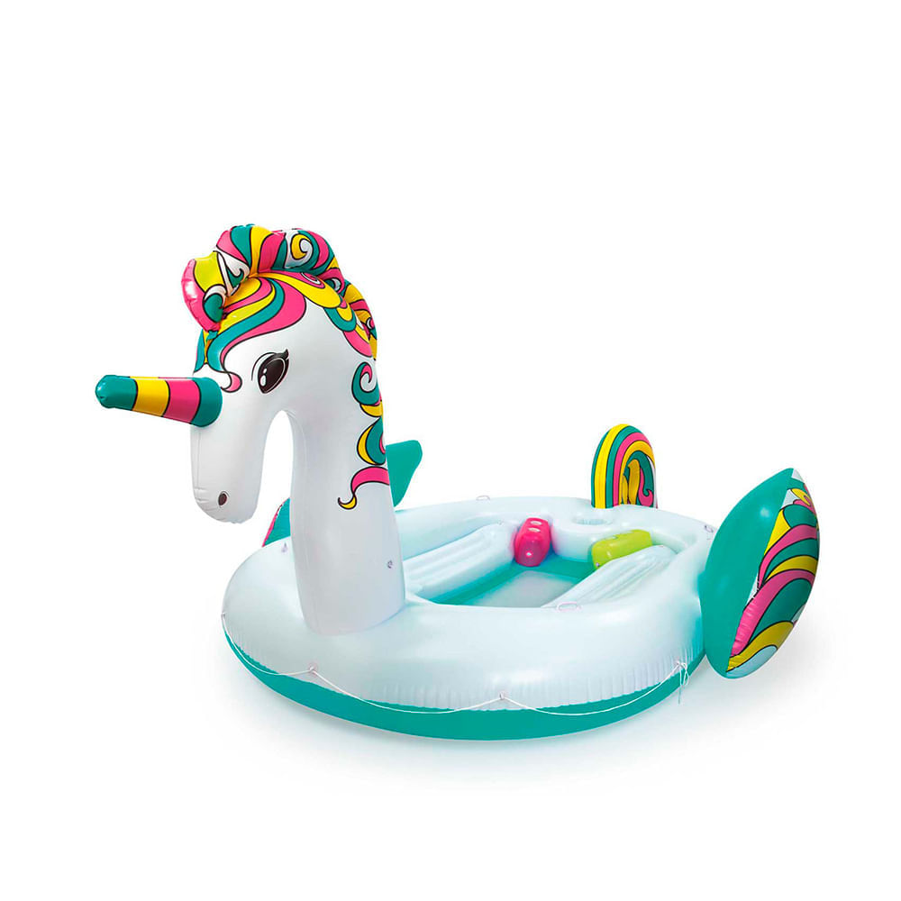 Flotador Isla Unicornio Gigante