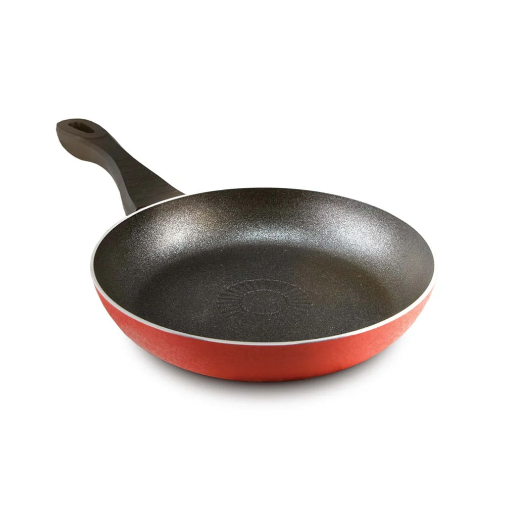 SARTEN CRONO ROJO RECORD ANTIADHERENTE 24 CM DIAMETRO