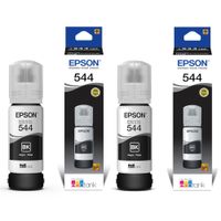 Tintas Epson T544 Negra kit de dos Botellas 544