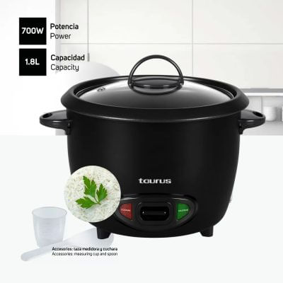 OLLA ARROCERA NEGRA 1.8L TAURUS – TRC 18 - 700Watts !OFERTON!