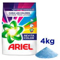 Detergente en Polvo Ariel Revitacolor 4kg