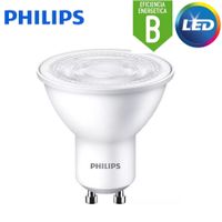 Dicroico led  philips ecohome gu10 3.8-50w luz blanca.