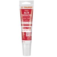 silicona  rojo para altas temperaturas, 85 g Truper