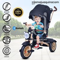Triciclo Guiador para Niños «TOYS WALK» Negro