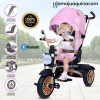 Triciclo Guiador para Niños «TOYS WALK» Rosa