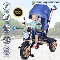 Triciclo Guiador para Niños «TOYS WALK» Azul