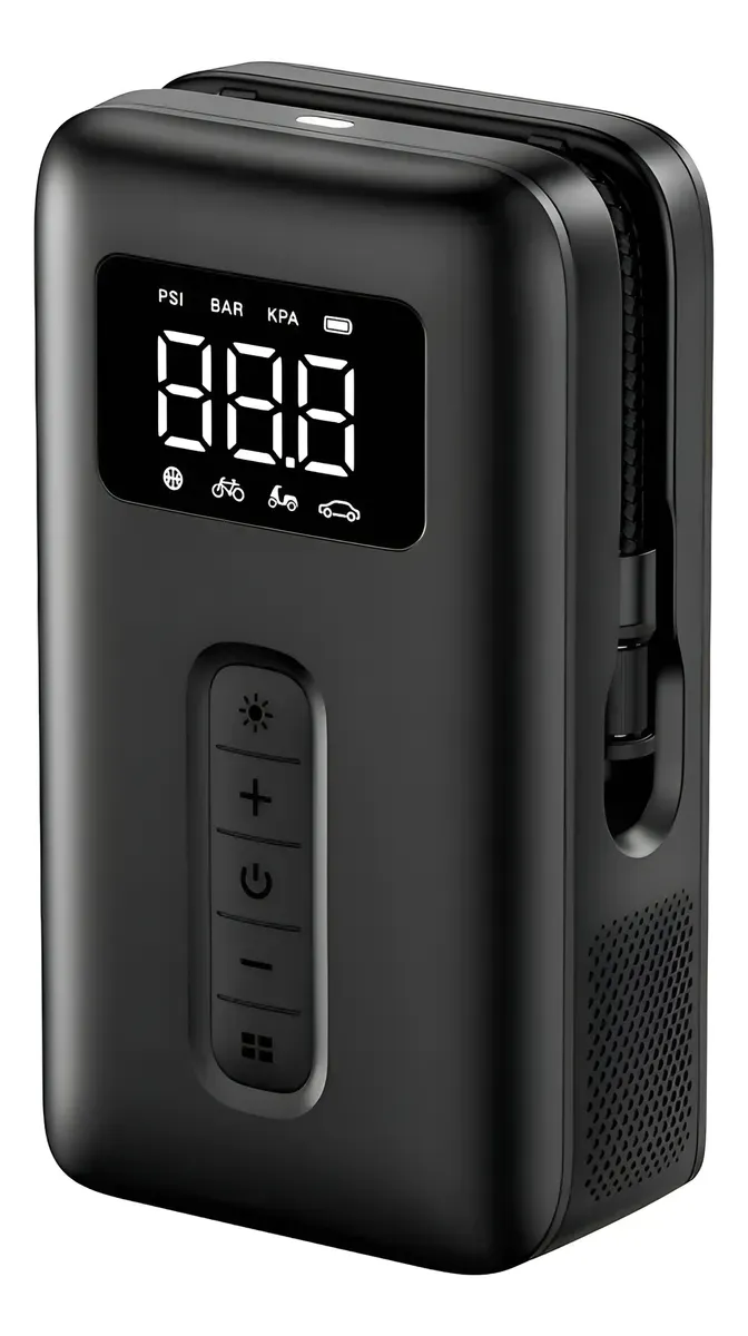 Compresor Eléctrico Ugreen Inflador Portátil Cd259 150 Psi Negro 50hz/60hz Monofásica