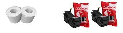 2 CÁMARAS KENDA ARO 26 + BANDAS ANTIPINCHAZOS PARA BICICLETA