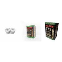 2 CÁMARAS MAXXIS 27.5 +BANDAS ANTIPINCHAZOS PARA BICICLETA