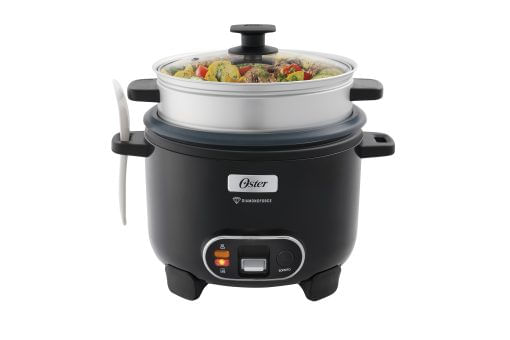 Arrocera de 10 Tazas DiamondForce Oster CKSTRC10DFBLK 053 - Potencia/700Watts !OFERTON!