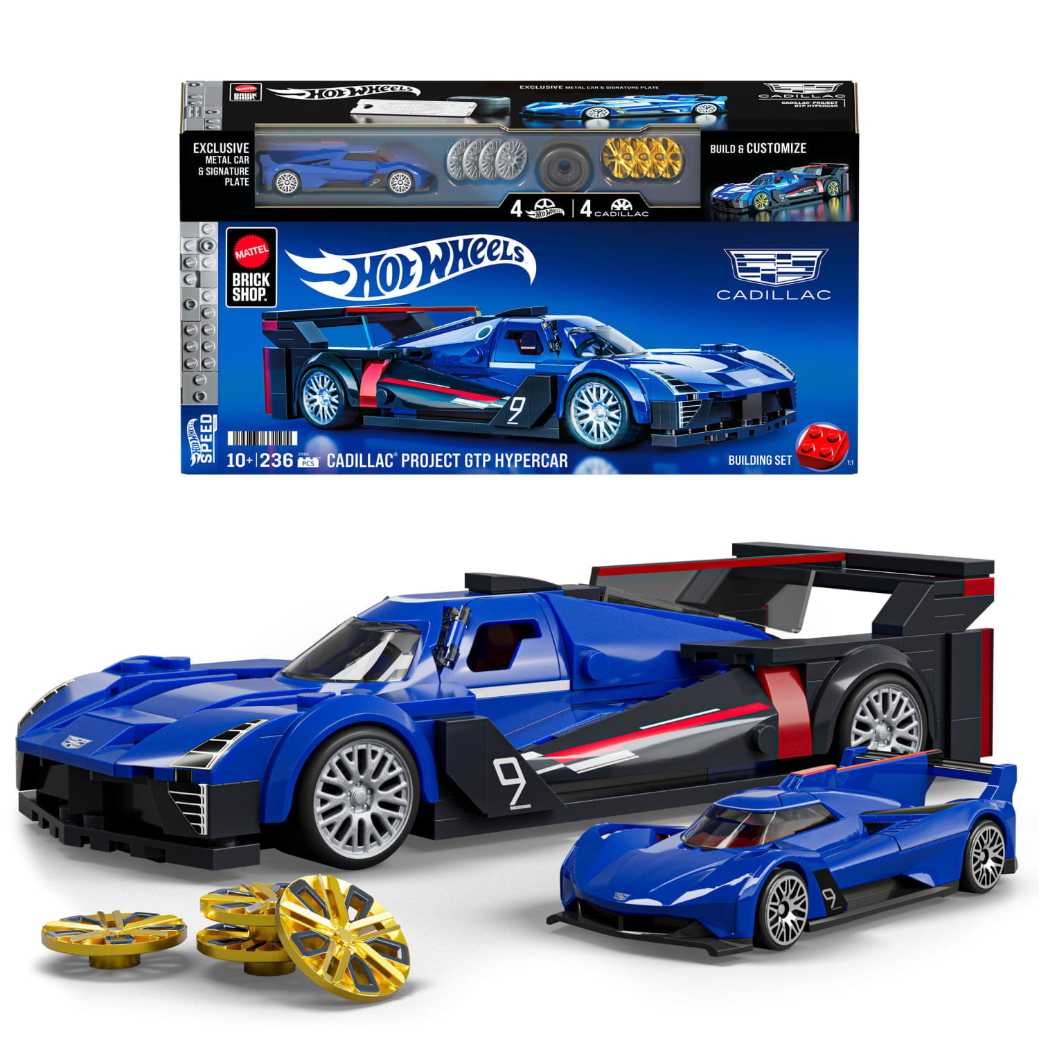 Auto Armable Speed Cadillac Project Gtp Mattel Brick Shop Hot Wheels