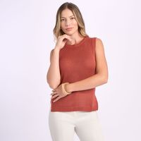 Polo Hilo Mujer Malabar Natural