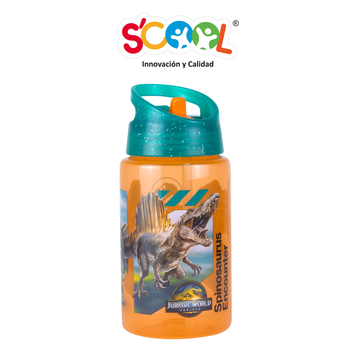 Botella Scool Jurassic Plus Grande 500Ml