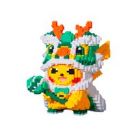Pokemon Festival Asia Pikachu Dragon Green 27 cm
