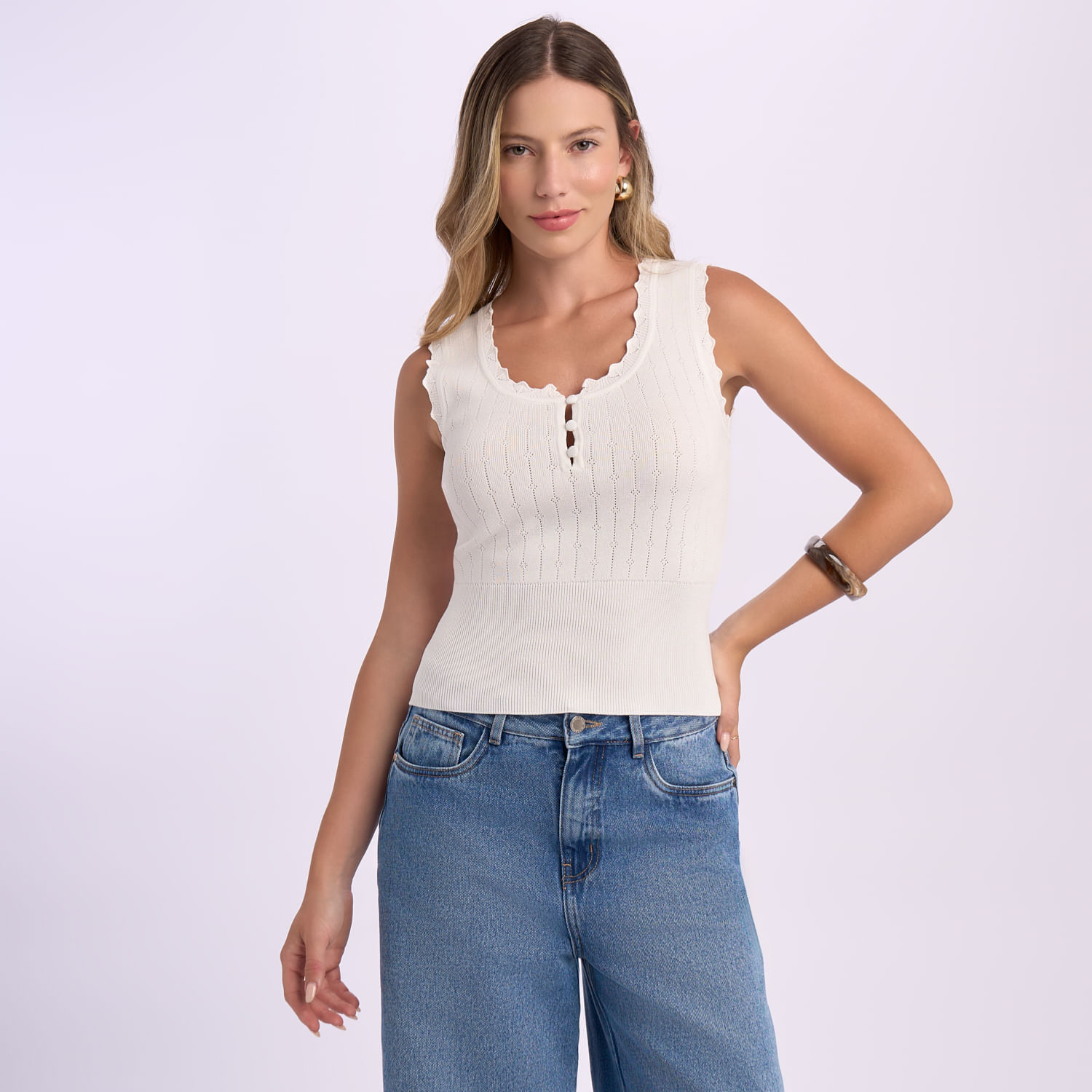 Polo Hilo Mujer Malabar Antonia