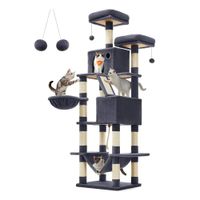 Gimnasio Gris De 2 Metros Para Gatos