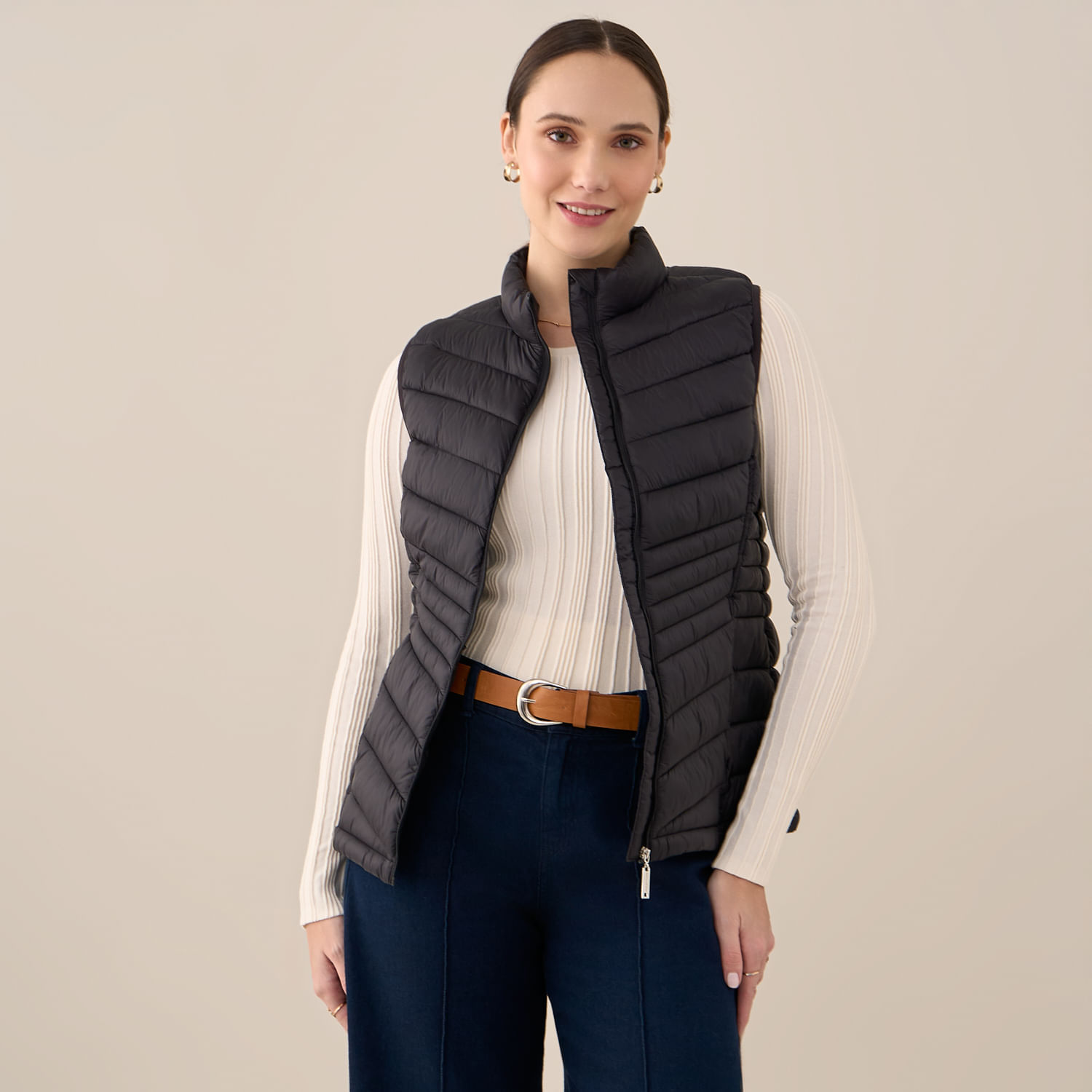 Chaleco Mujer Madison Plum