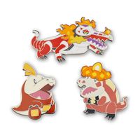 POKEMON CENTER FUECOCO SKELEDIRGE PIN
