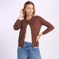 Chompa Mujer Malabar Gold Button