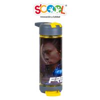 Botella Scool Free Fire Gris Pc Smart 700Ml