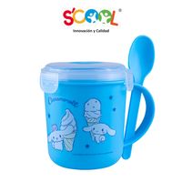 Vaso Scool Cinnamoroll Snack Con Cuchara