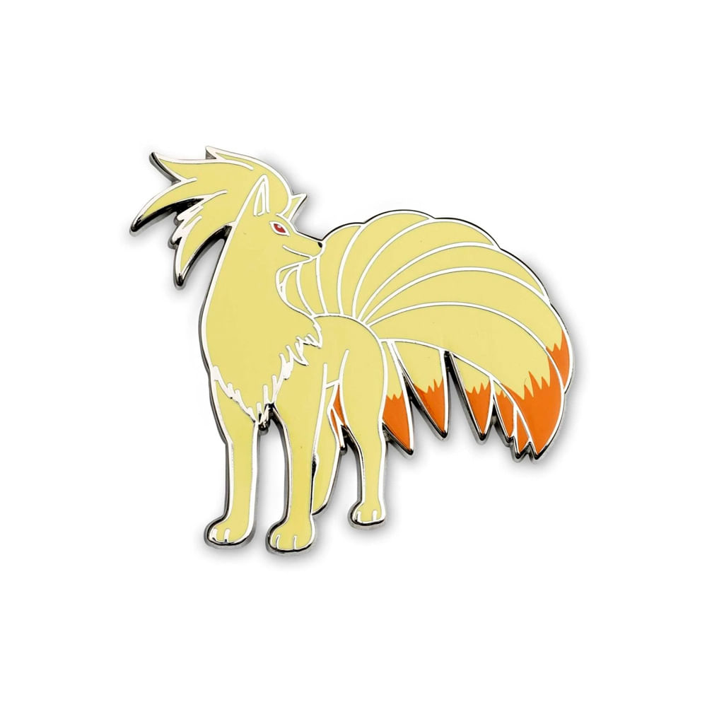 Pokemon Center Ninetales Pin Exclusivo